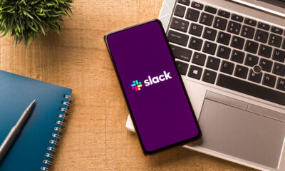 Saleforce lancia Slack AI che integra intelligenza artificiale generativa smartphone (© Depositphotos)
