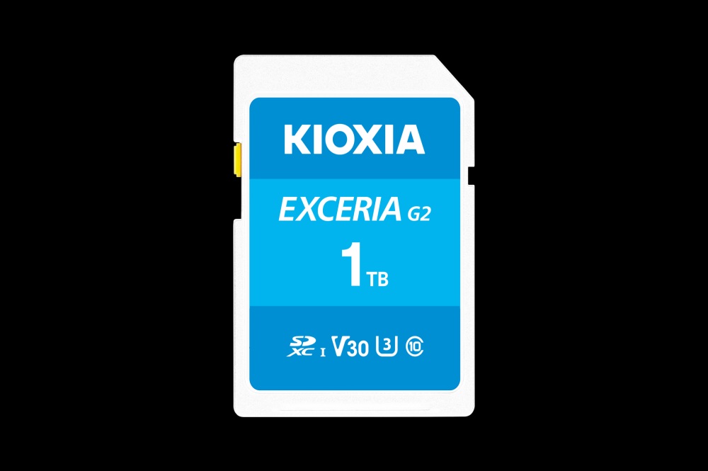 KIOXIA EXCERIA G2 SDCard 1TB - KIOXIA annuncia la nuova scheda di memoria SD EXCERIA G2