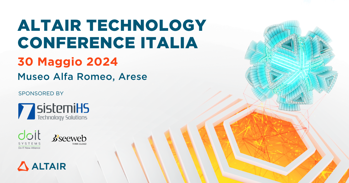 Altair Technology Conference Italia 2024, per gli appassionati di innovazione