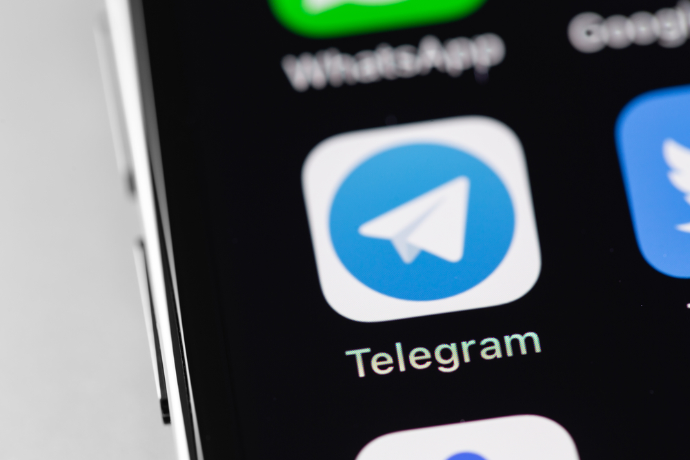 Icona Telegram su smartphone - Kaspersky: crescita allarmante del cyber crime su Telegram (+53%)