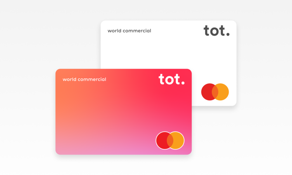 Carte Tot - Tot introduce le carte di debito aziendali illimitate nel conto business