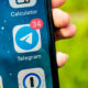 App Telegram su smartphone - Il lato oscuro della privacy su Telegram