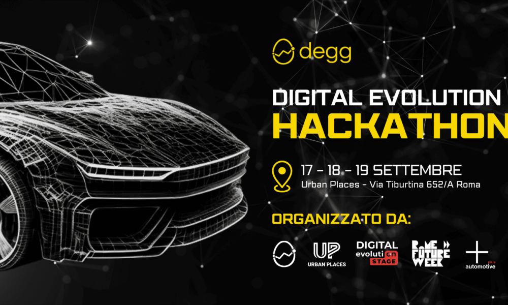 Digital Evolution Hackathon - Hackathon, startup e IA: la rivoluzione dell’automobile parte da Roma