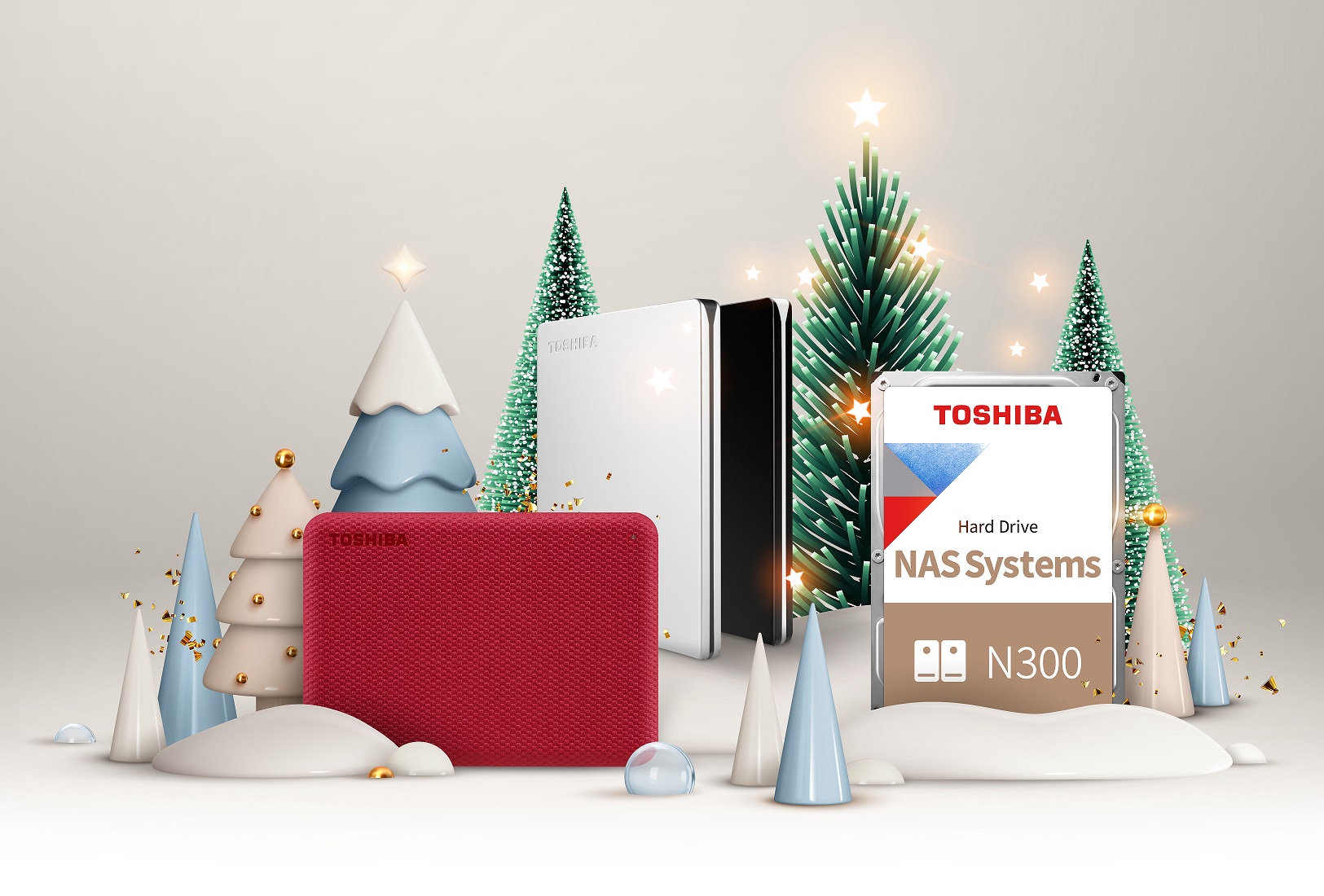 Scopri gli HDD di Toshiba per Natale