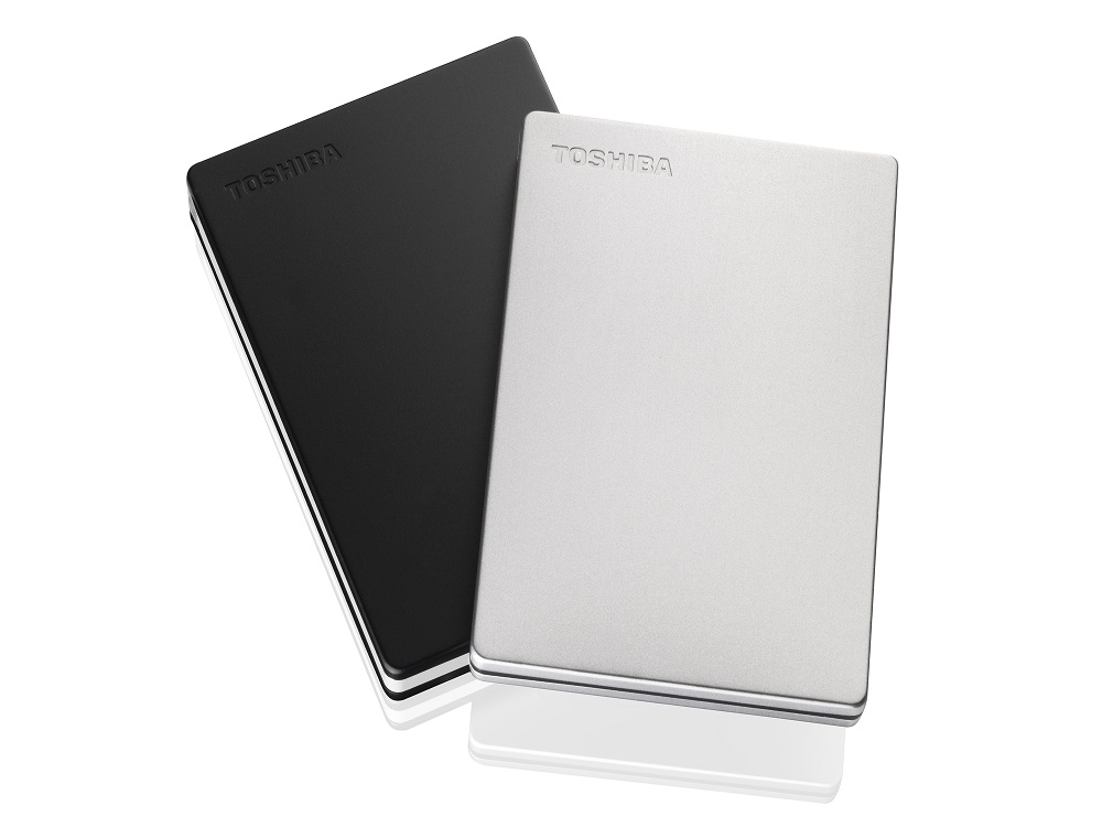 Toshiba Canvio Slim silver/nero