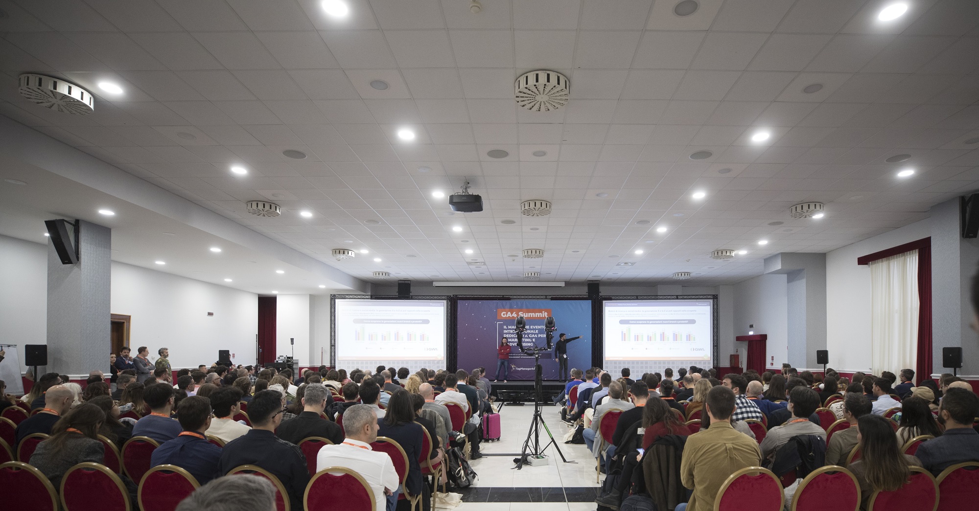 La sala plenaria della passata edizione del GA Summit
