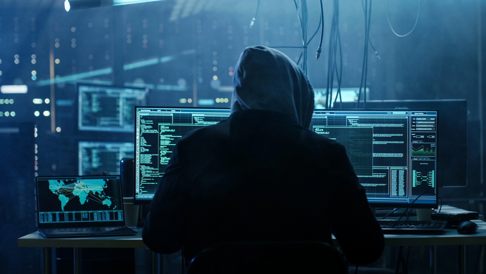 Hacker in azione