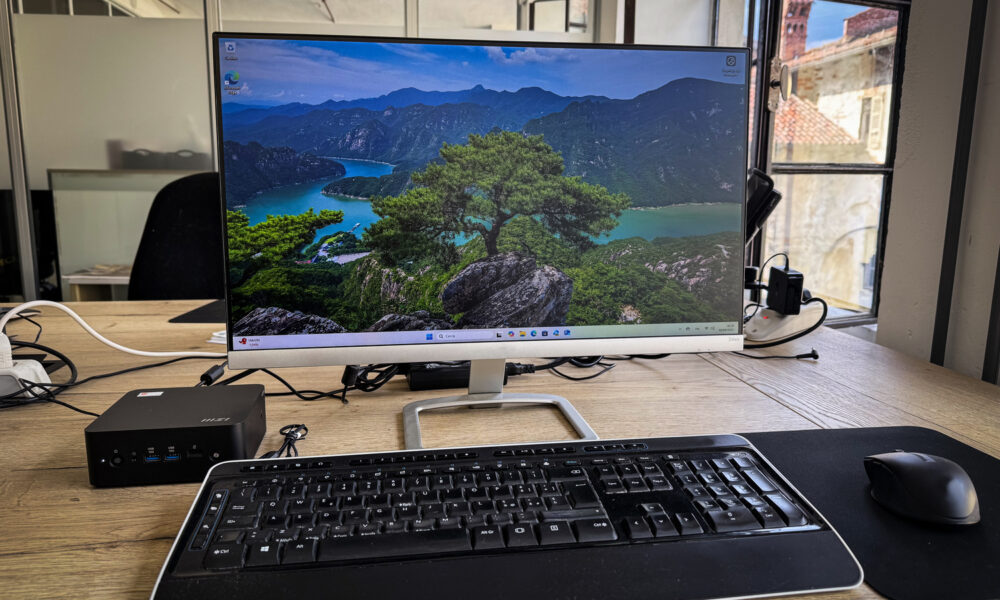 Il Mini pc Cubi NUC AI+ di MSI