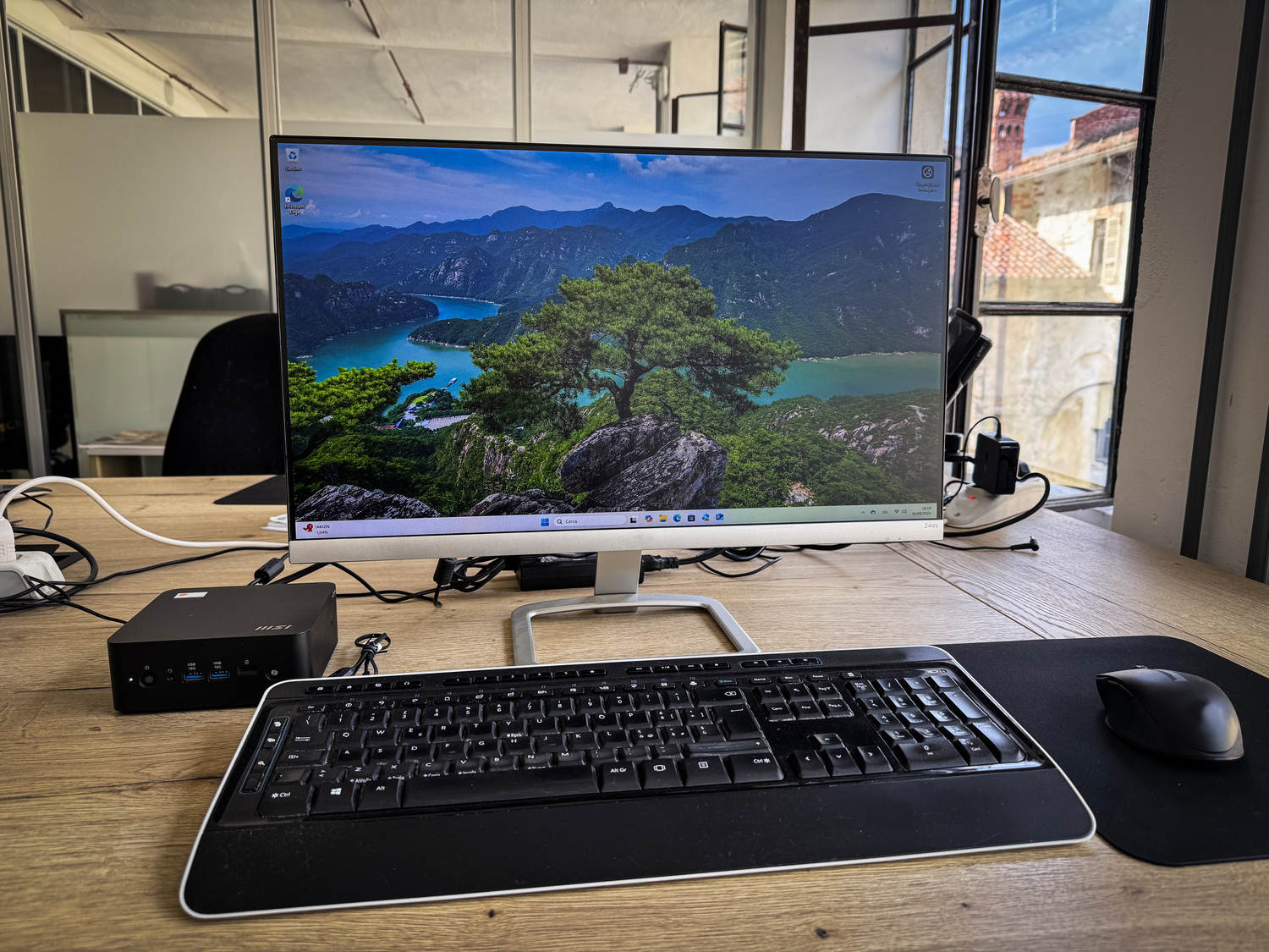 Il Mini pc Cubi NUC AI+ di MSI