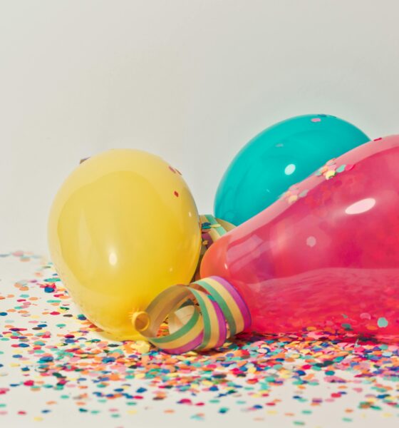 Palloncini e coriandoli