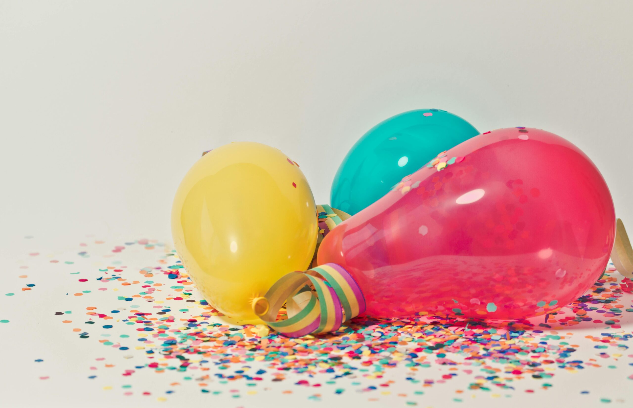 Palloncini e coriandoli