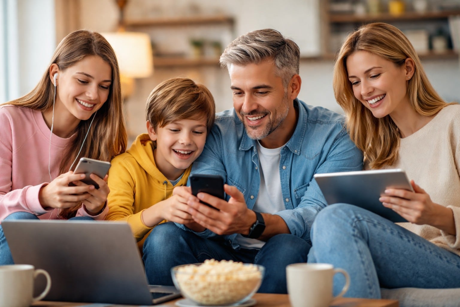 Famiglia digitalizzata