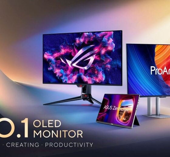 Nuovi modelli monitor OLED di ASUS per il 2026