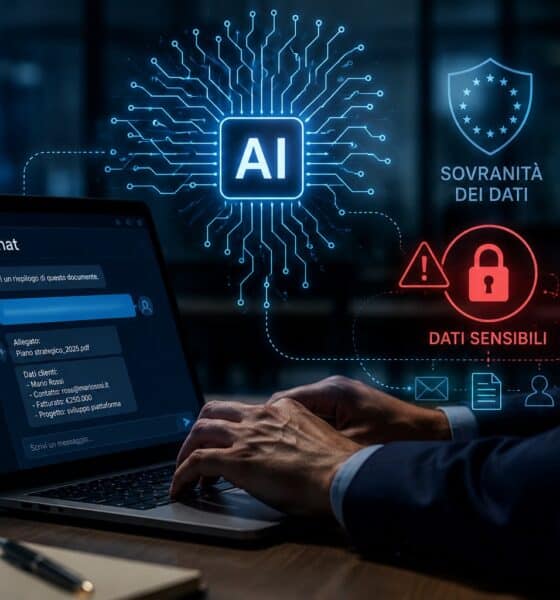 AI e dati sensibili aziendali