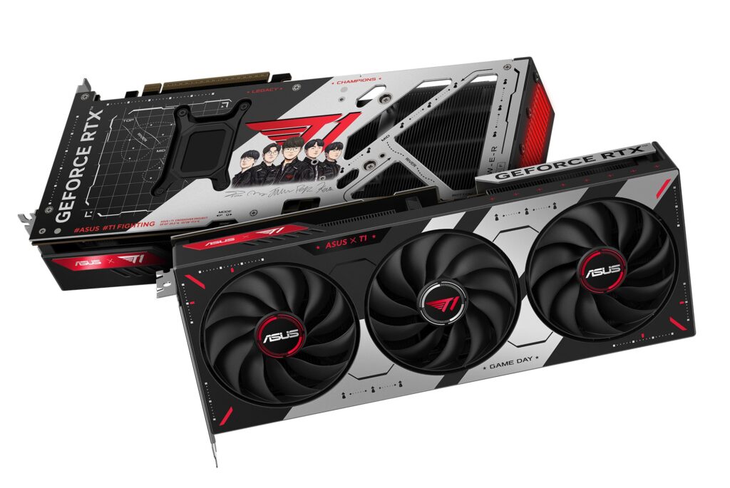 ASUS T1 GeForce RTX 5070 graphics card